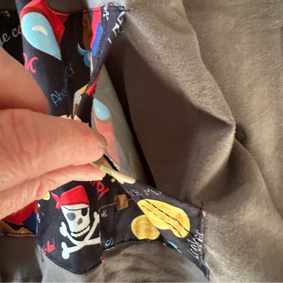 Pete + Lucy Gray Pirate Hoodie - Picture 8 of 10